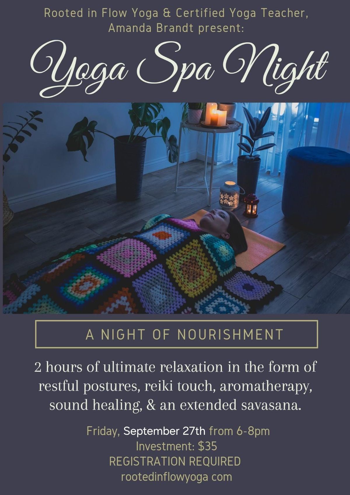 Yoga Spa Night !SOLD OUT!