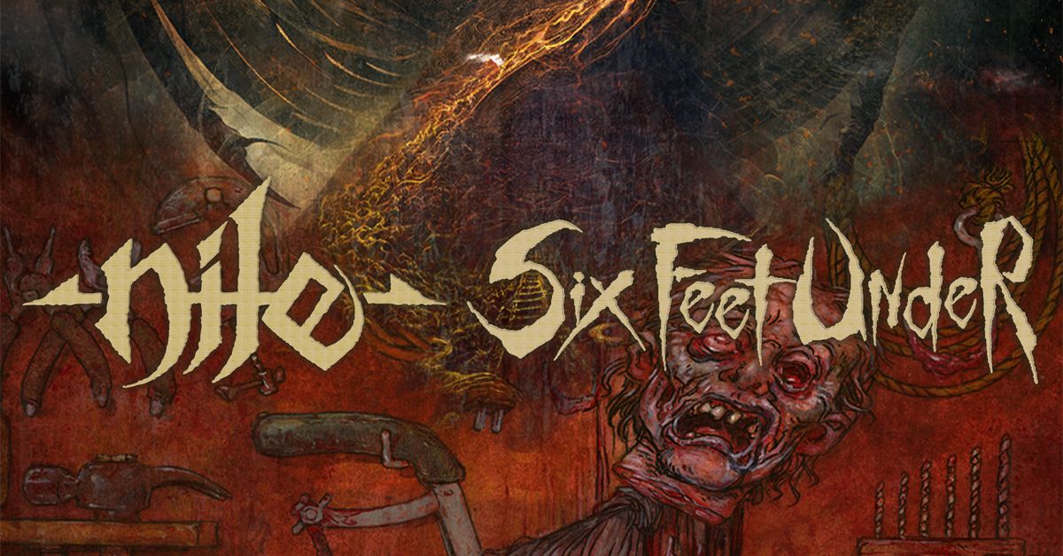 Nile and Six Feet Under w\/ Psycroptic and Embryonic Autopsy @ The Masquerade