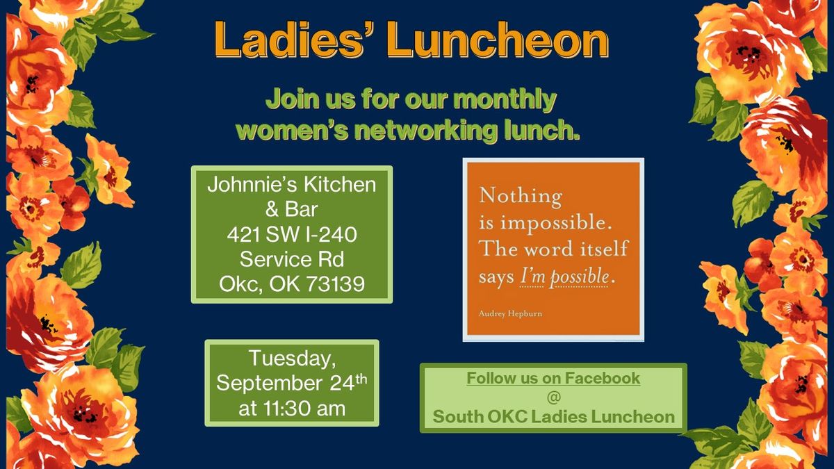 South OKC Ladies' Luncheon