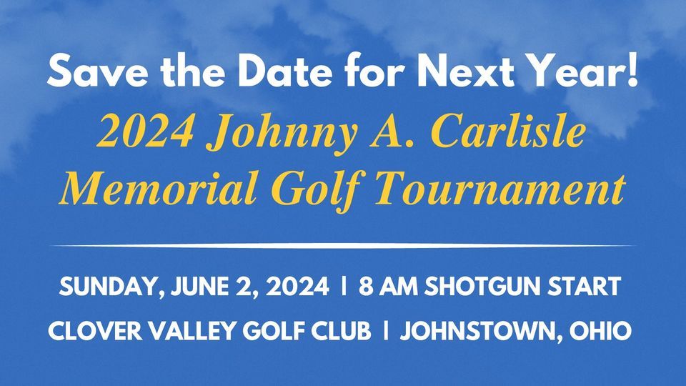 2024 Johnny A. Carlisle Memorial Golf Tournament, Clover Valley Golf Club, Johnstown, 2 June 2024