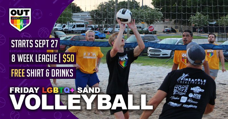 LGBTQ+ Friday Sand Volleyball League 