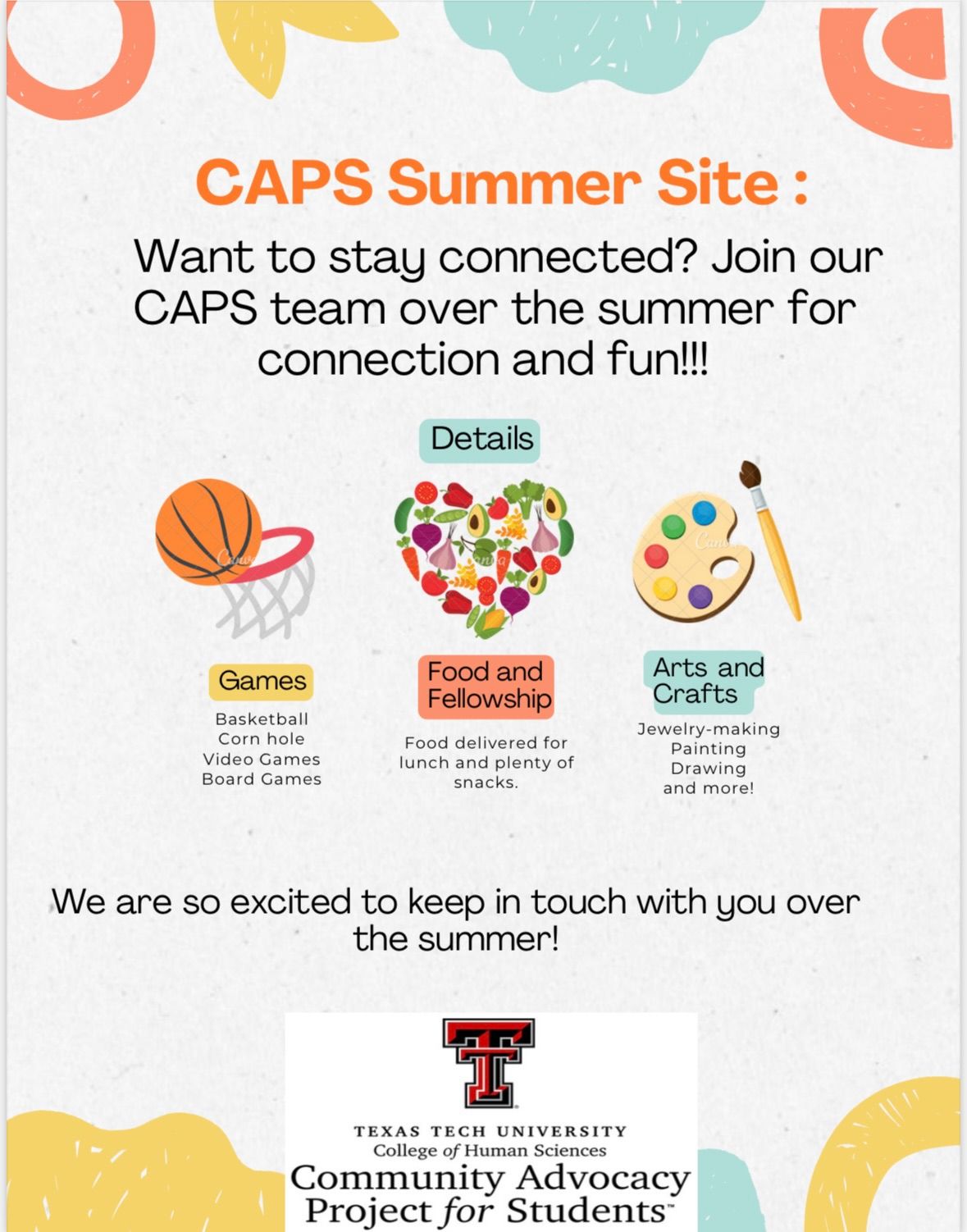 CAPS Summer Site!!