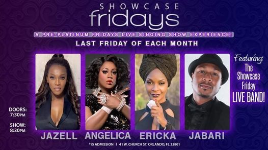 SHOWCASE FRIDAY'S Live Concert Event