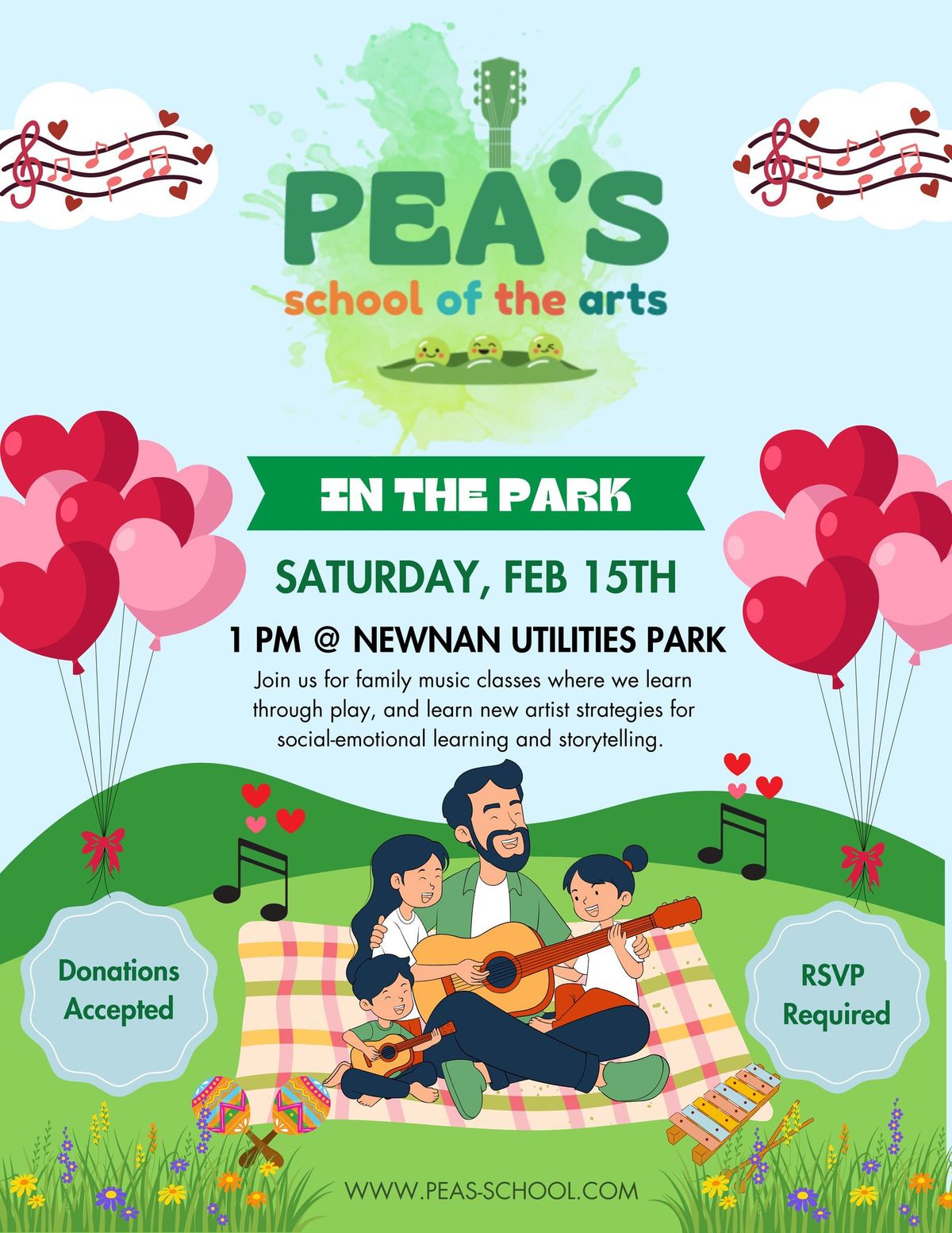 Peas & Love: A Musical Valentine\u2019s Party