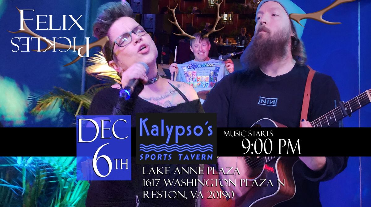 Yuletide Pickle Party at Kalypso's Sports Tavern!