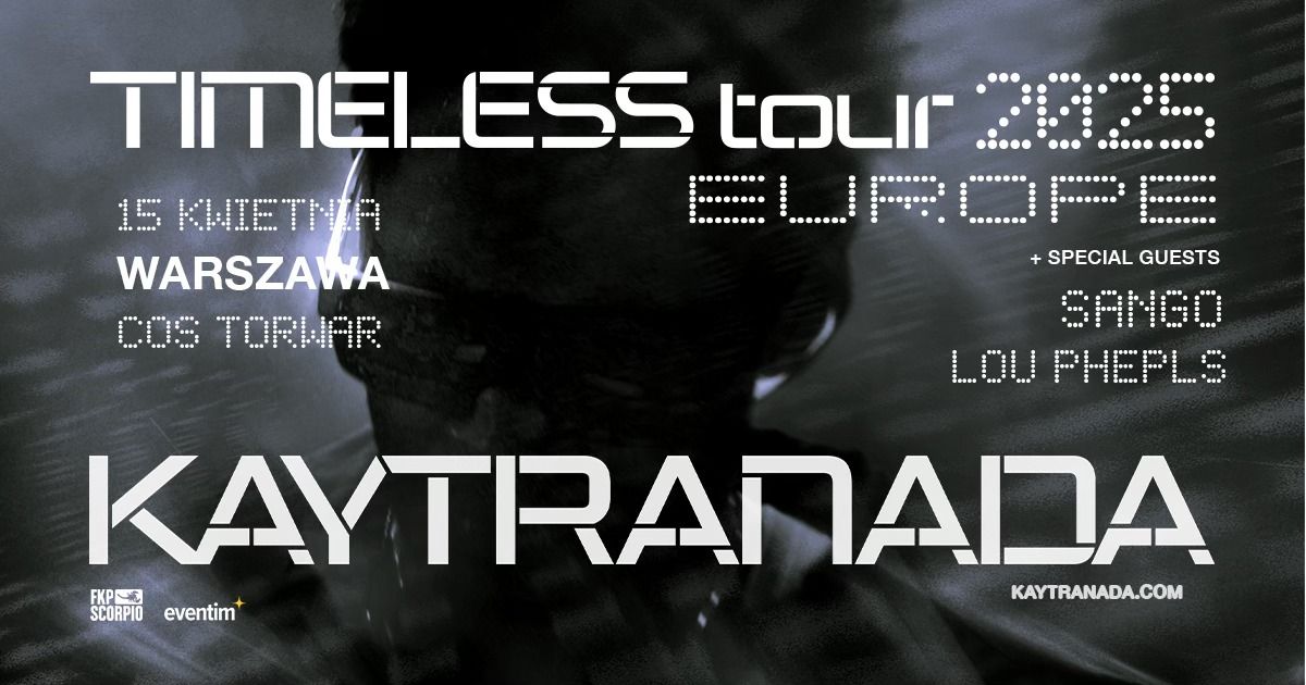 KAYTRANADA | Timeless Tour 2025 | 15.04.2025, Warszawa, COS Torwar