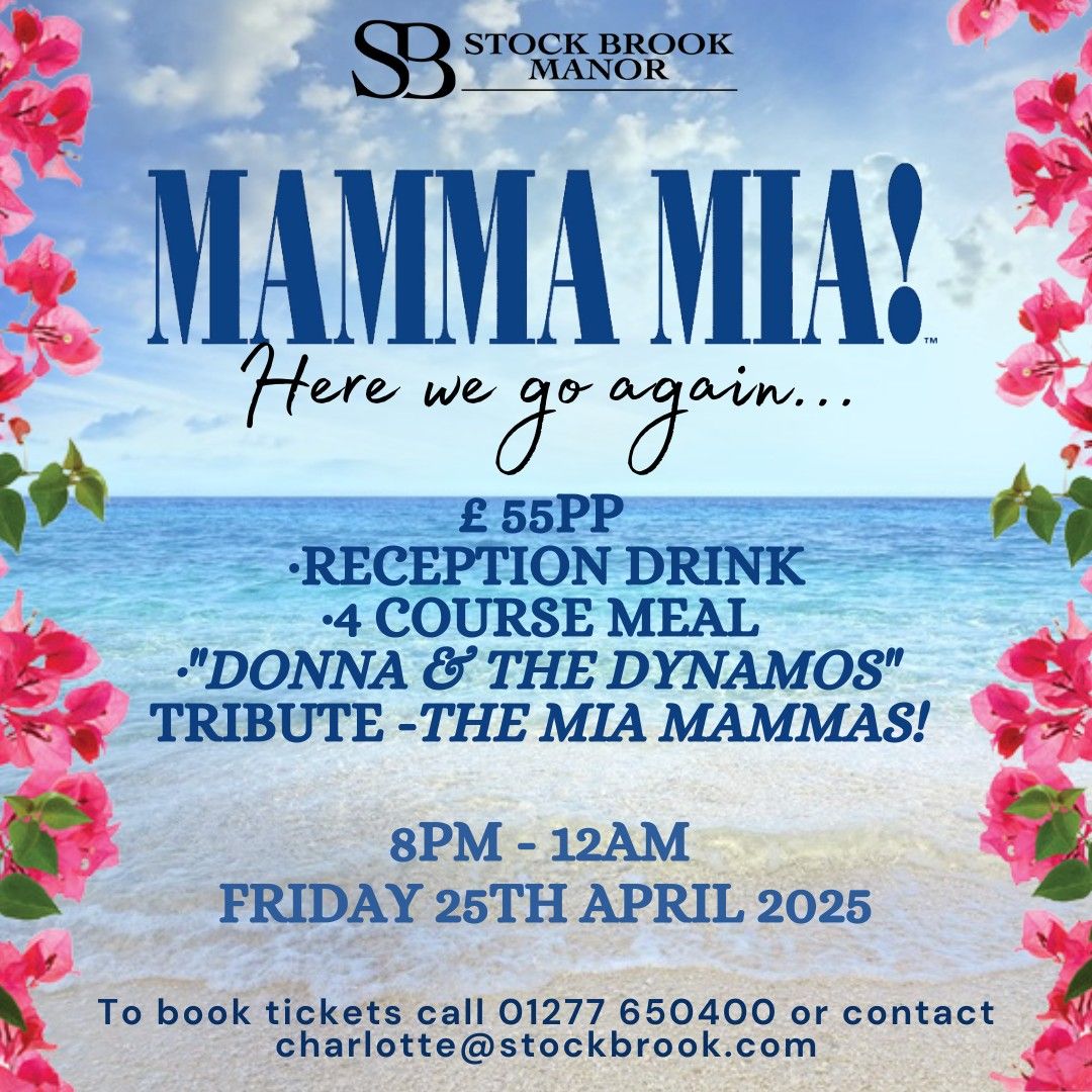 Mamma Mia Night! - Friday 25th April 2025