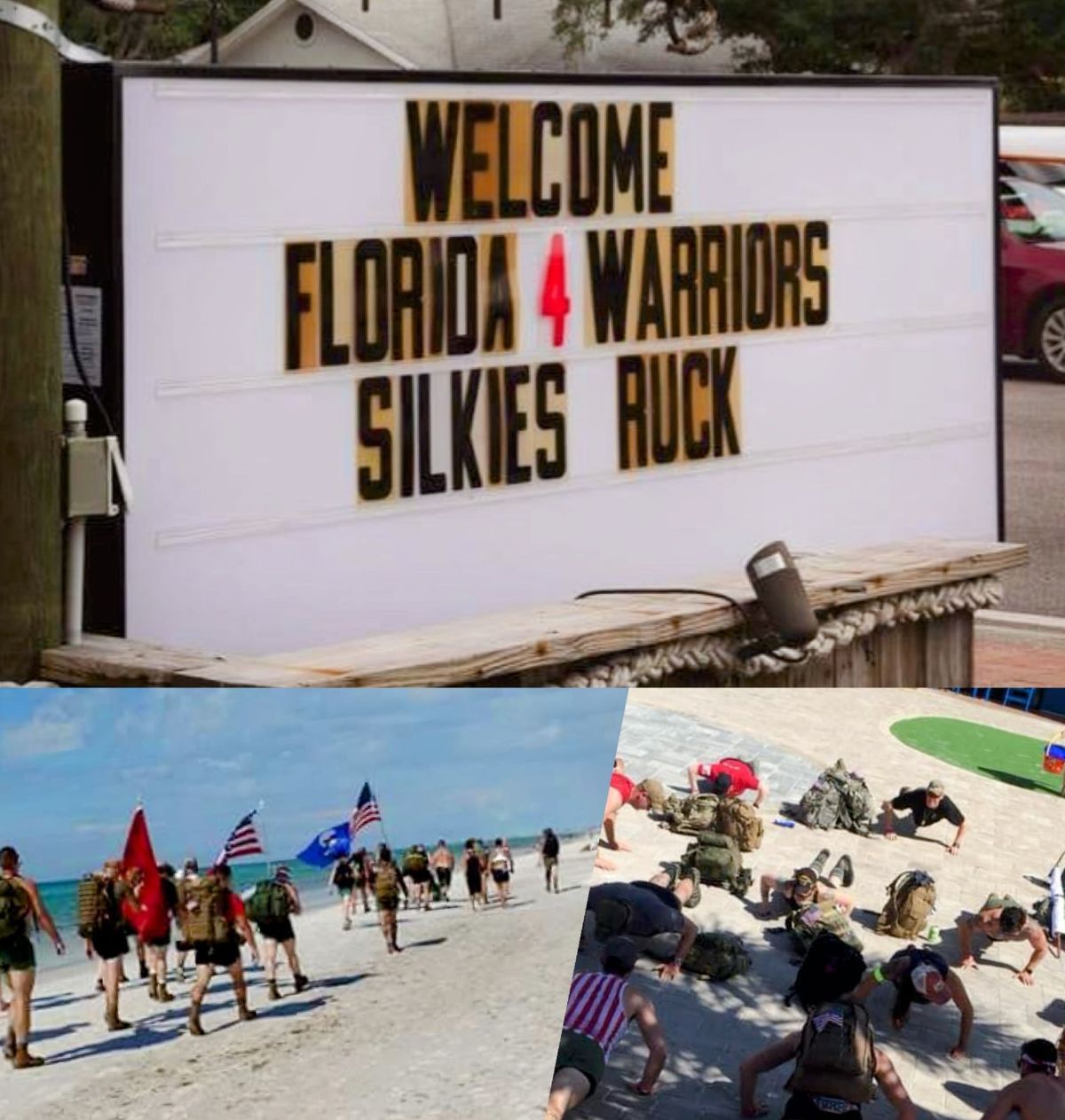 Florida4warriors Destin Fort Walton Beach Silkies Ruck  