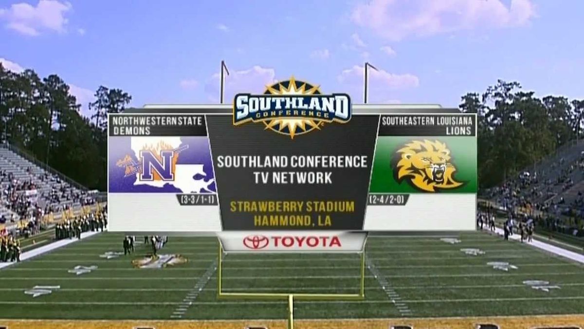 Southeastern Louisiana Lions vs. Northwestern State Demons