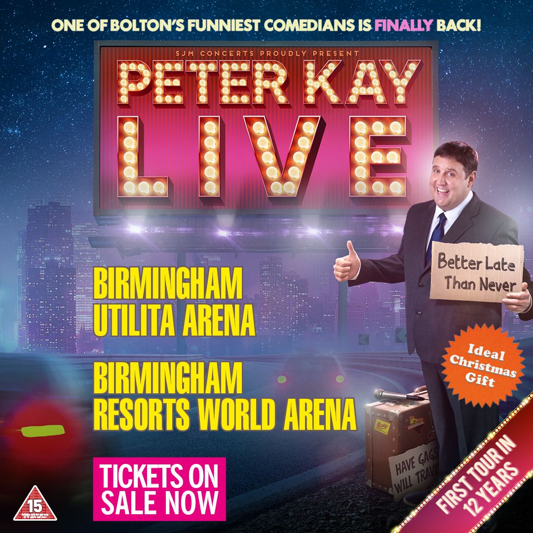 Peter Kay Birmingham Tickets