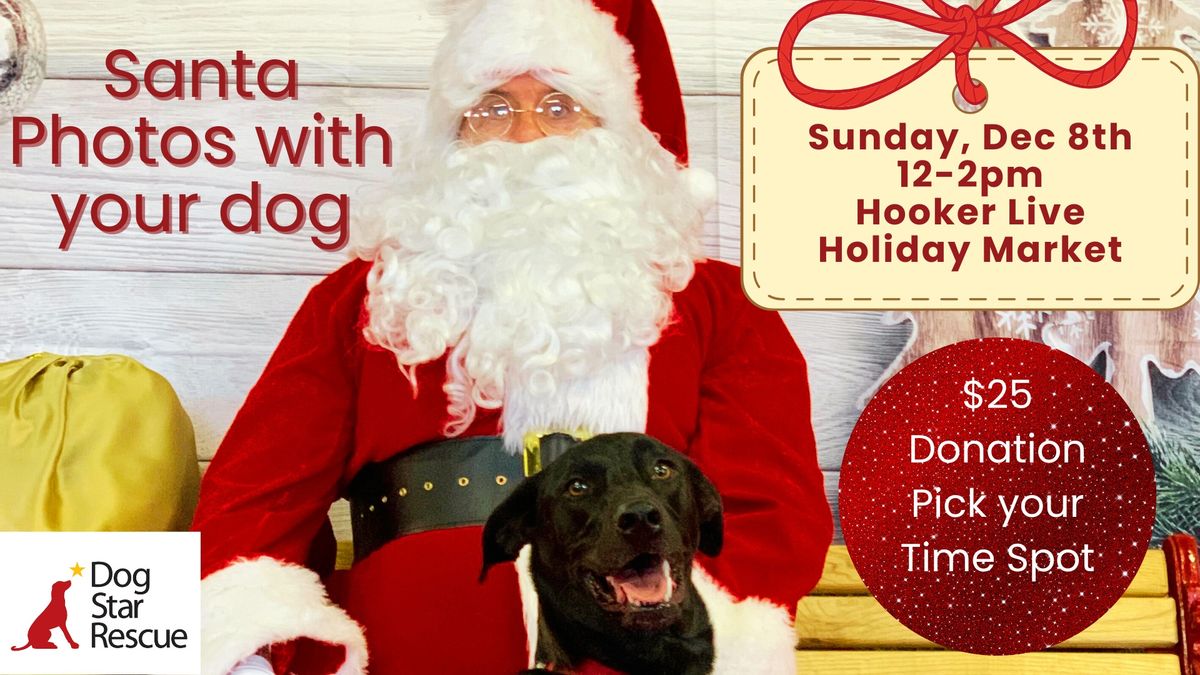 Santa Pictures with your Pup!