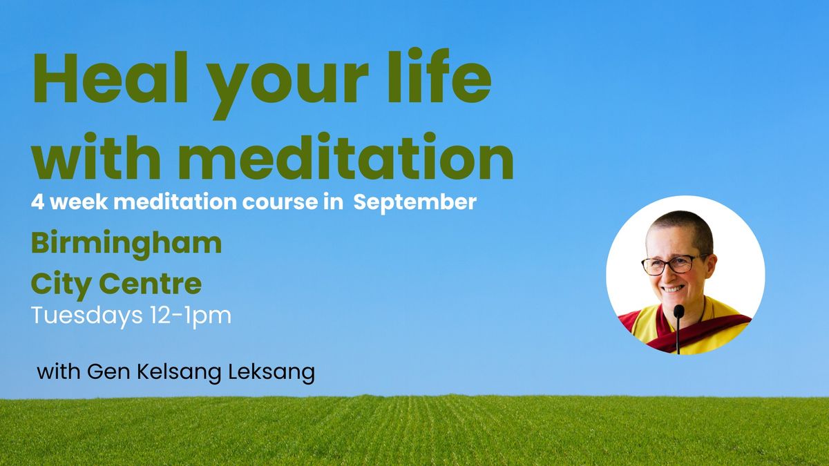 City Centre dayTuesday time meditation class