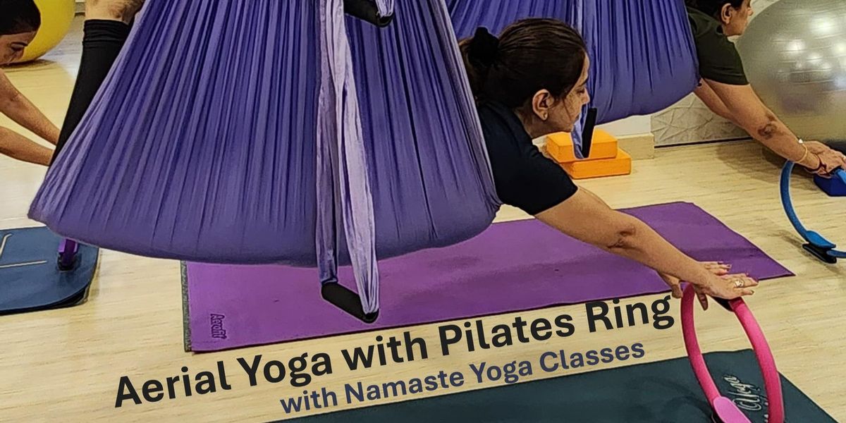 Aerial Yoga With Pilates Ring