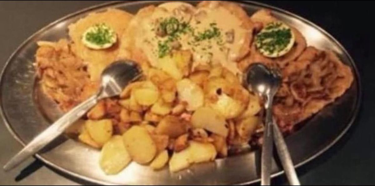 Schnitzelbuffet