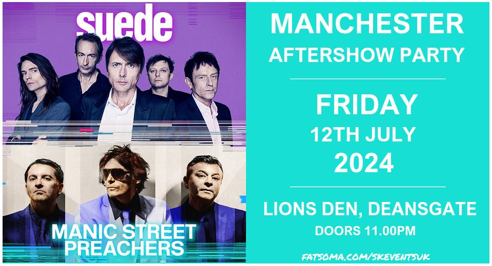 Manic Street Preachers \/ Suede - Manchester Aftershow Party