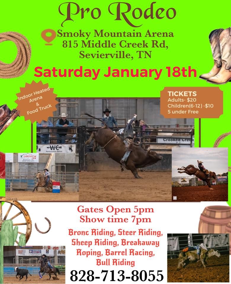 Smoky Mountain Pro Rodeo Event #2