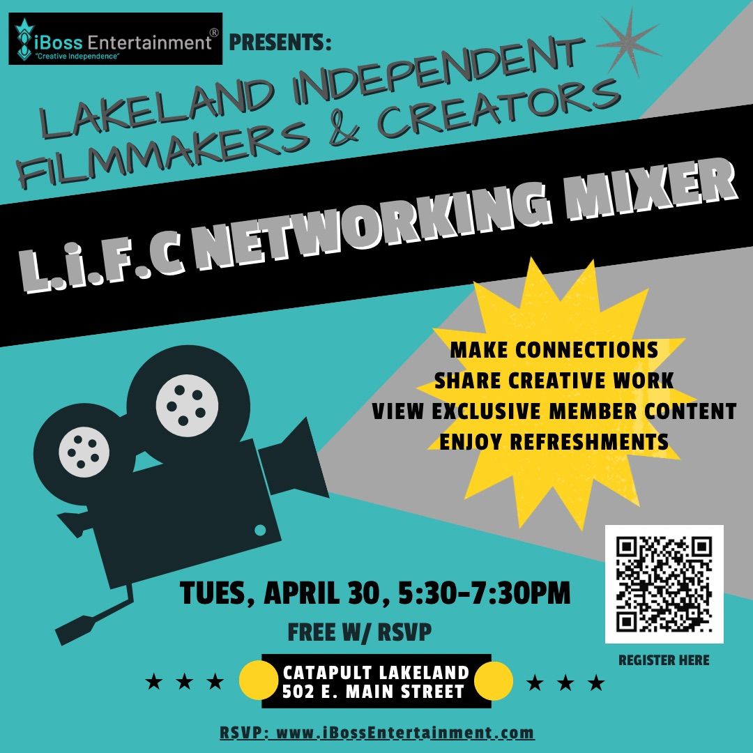 Lakeland Independent Filmmakers & Creators Networking Mixer