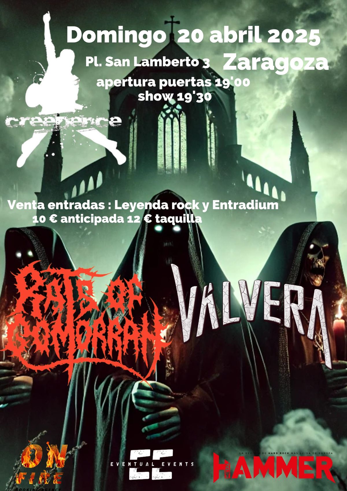 V\u00c1LVERA (BRASIL) + RATS OF GOMORRAH (ALEMANIA)