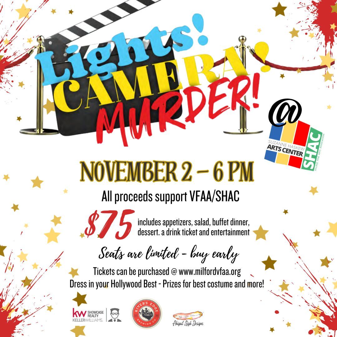 Lights, Camera...Murder Mystery Fundraiser