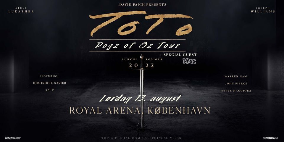TOTO [special guest: 10cc] - 13. august 2022 - Royal Arena