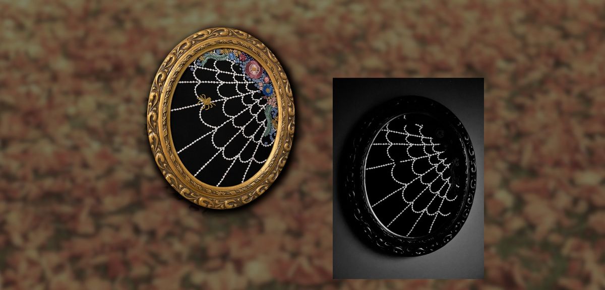 Spooky Season Embroidery: The Enchanting Spider Web