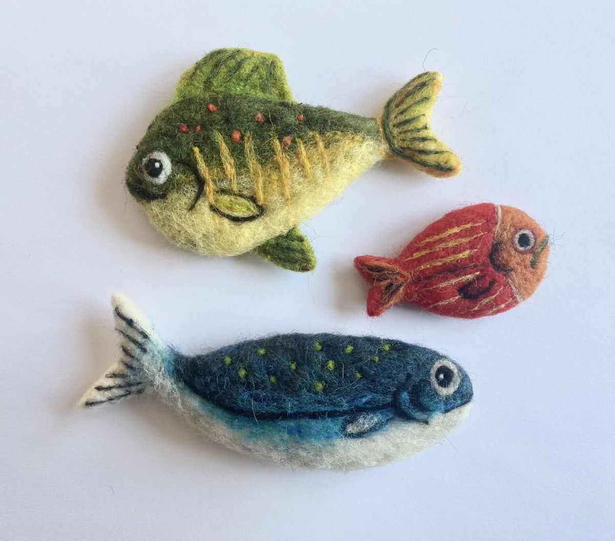 SOLD OUT I Needle Felted Fish with Firefly Studios 