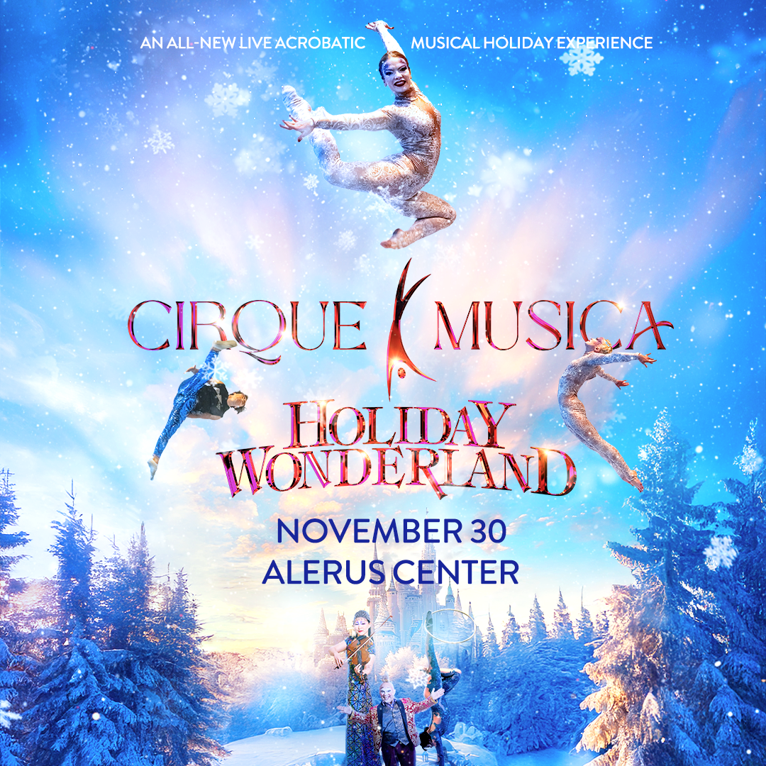 Cirque Music Holiday Wonderland at Ruth Eckerd Hall