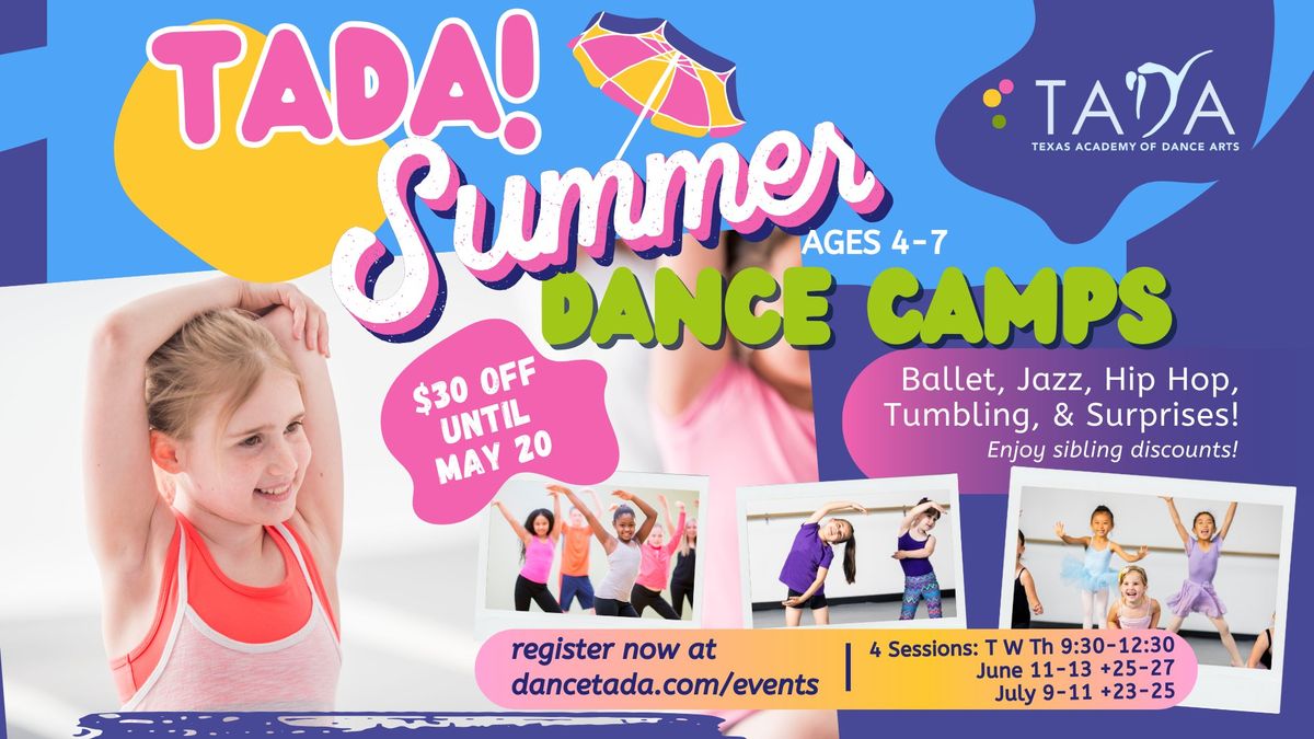 TADA Summer Dance Camps