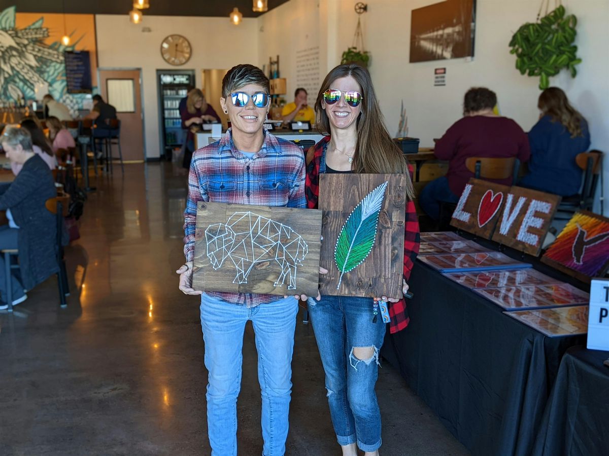 The Project Bar: String Art  Event at Cabin Boys Brewery!
