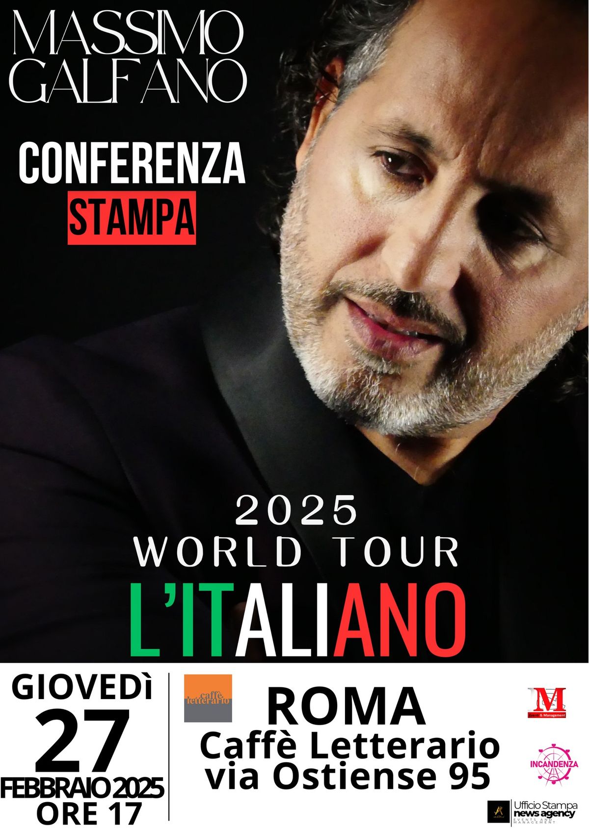 L'Italiano World Tour - Conferenza Stampa