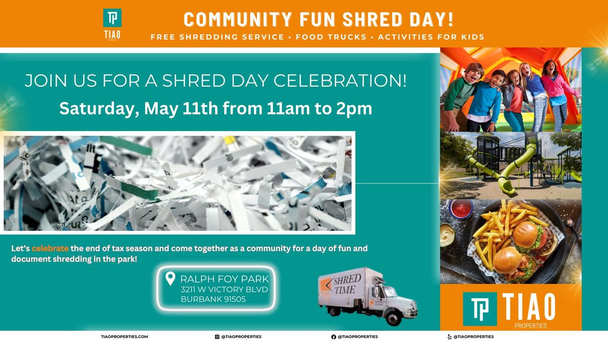 Community Fun Shred Day