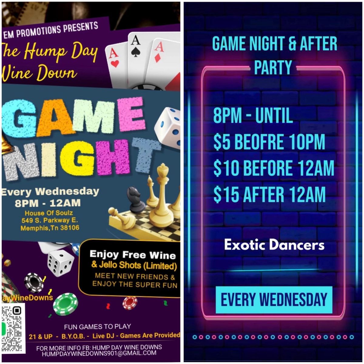 Game Night & After Party