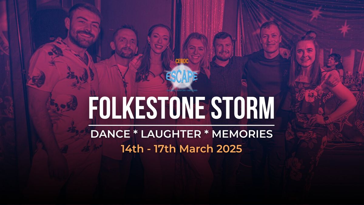 Ceroc Escape Folkestone Storm 2025 - BOOKINGS LIVE