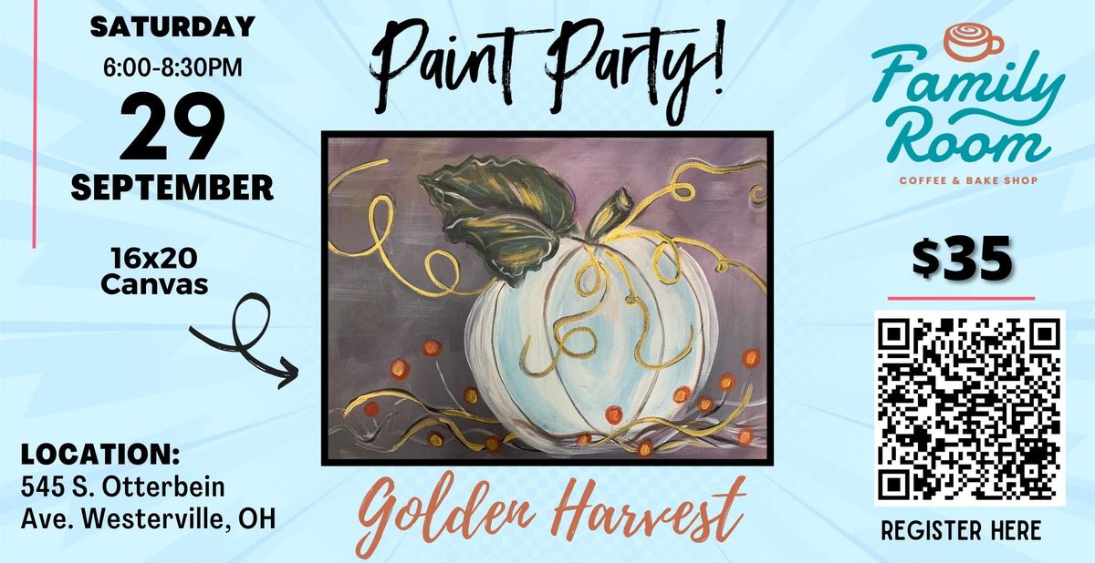 Paint Party - Golden Harvest