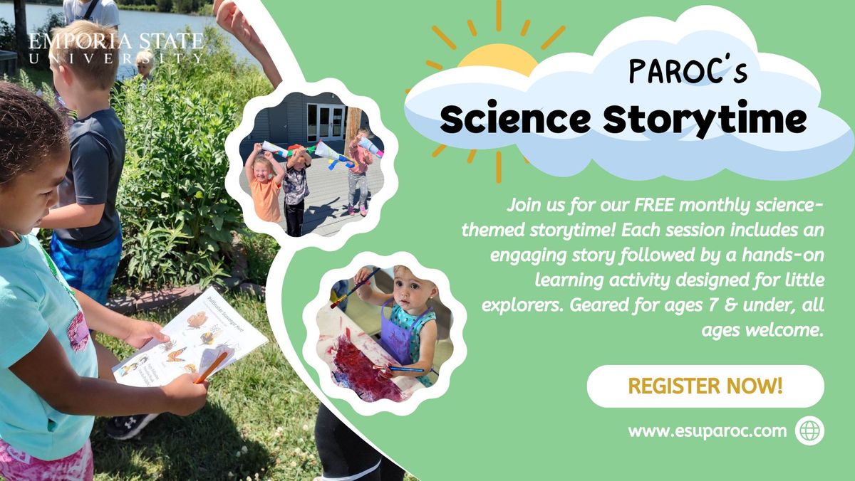 October's Science Storytime at PAROC