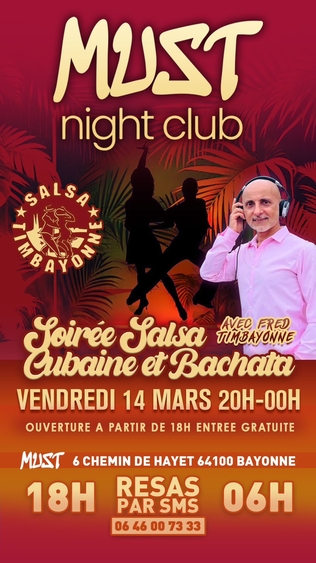 Soir\u00e9e Dance Salsa Cubaine & Bachata !