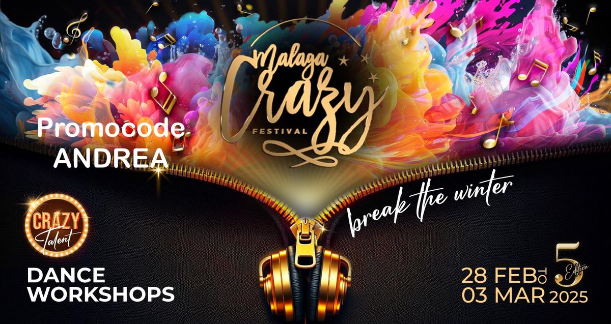 MALAGA CRAZY FESTIVAL - Promocode ANDREA