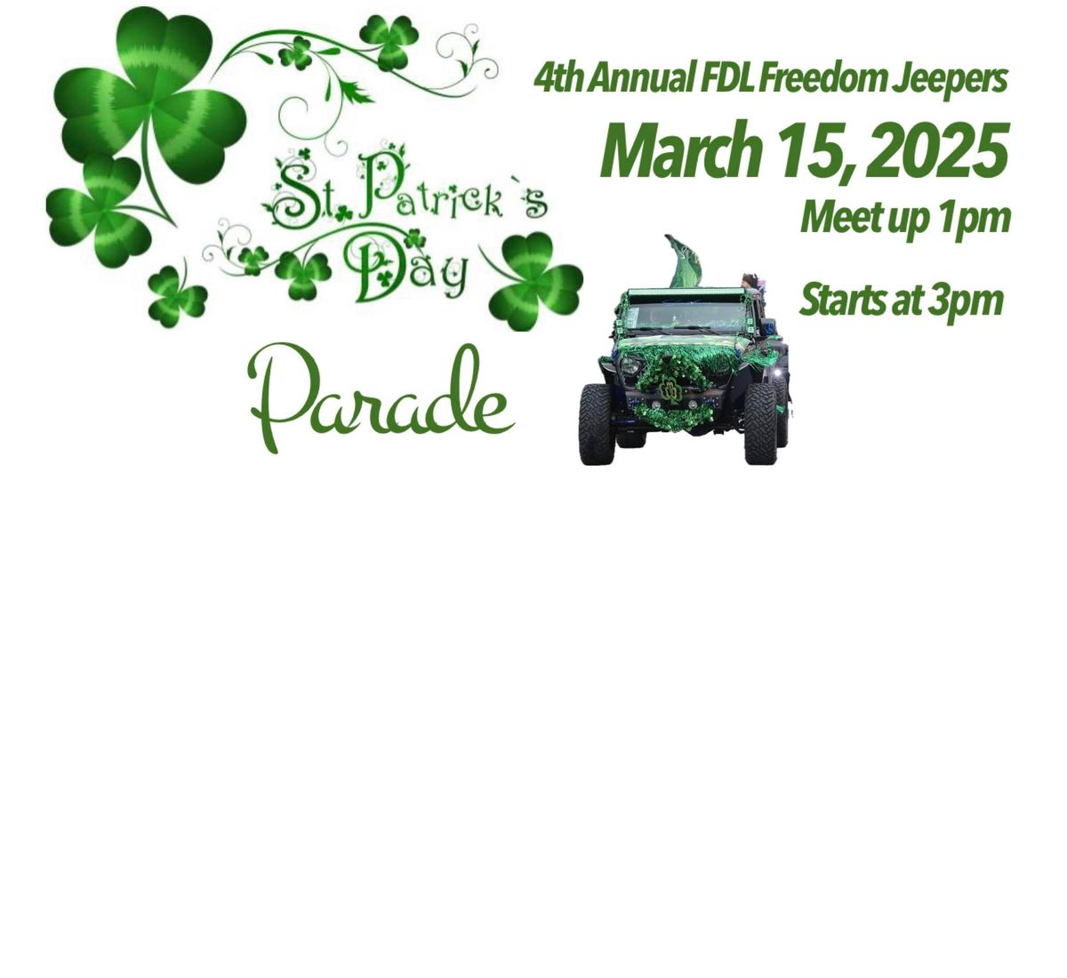 4th Annual  St. Patrick\u2019s Day Parade