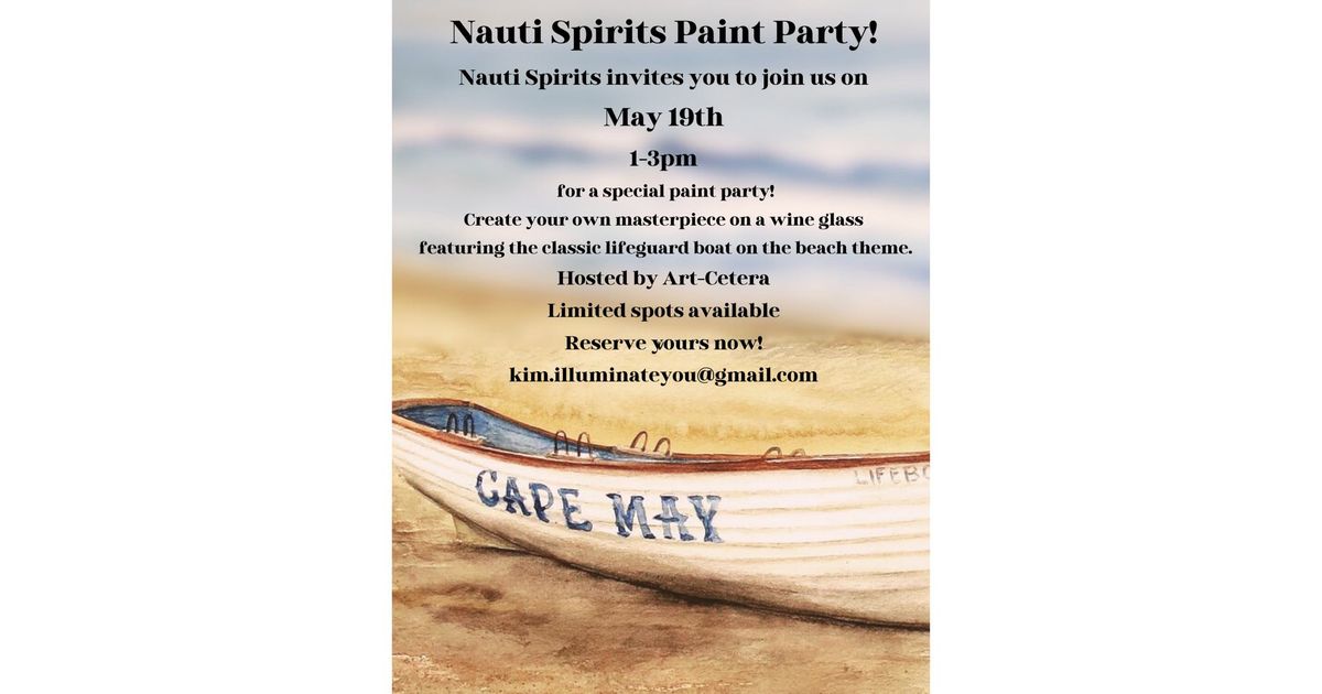 Nauti Spirits Paint Party 