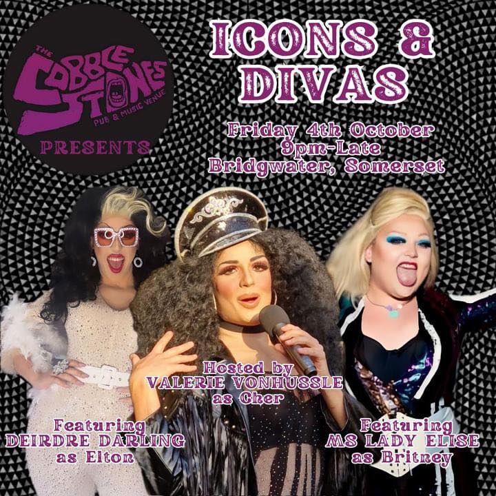 Icons & Divas - 04\/10\/24 - The Cobblestones 