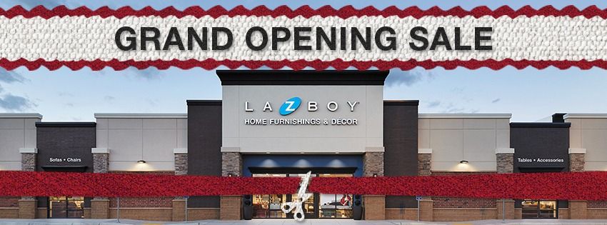 Celebrate the Opening of our newest La-Z-Boy Furniture Galleries in College Station