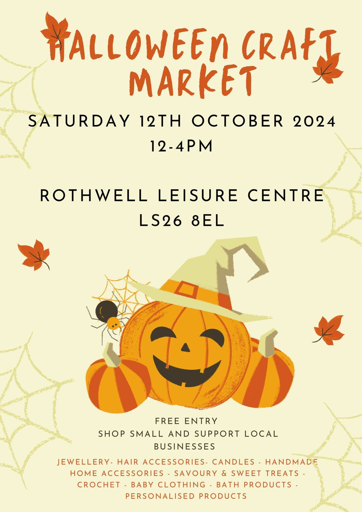 Rothwell Leisure Centre Craft Market