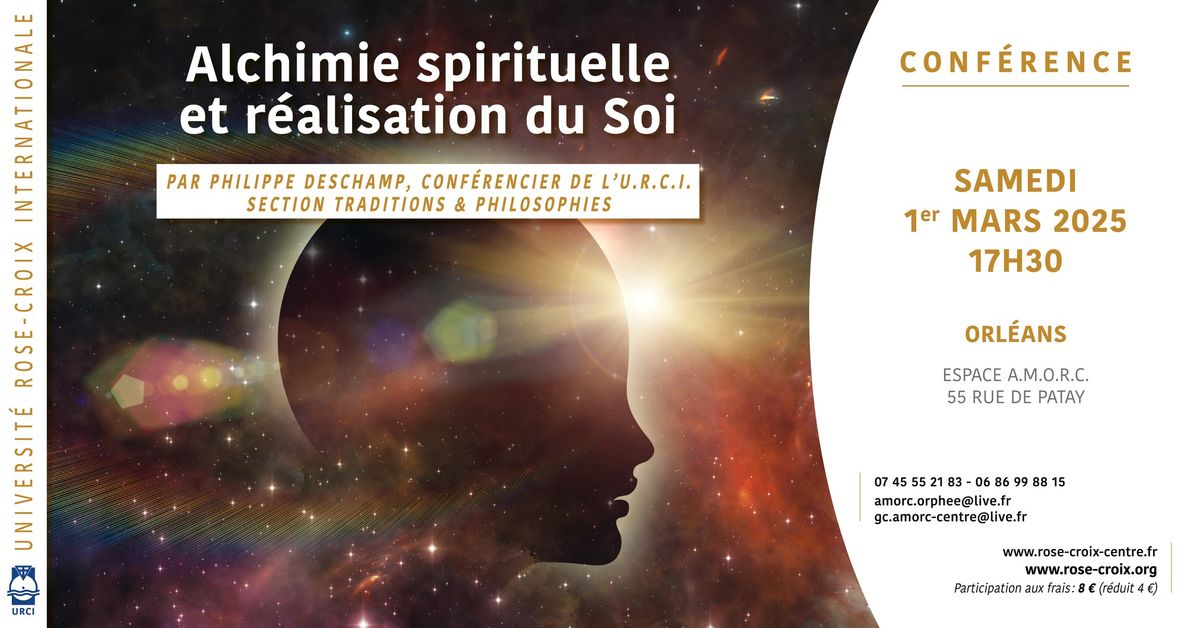 Conf\u00e9rence | Alchimie Spirituelle et r\u00e9alisation du Soi