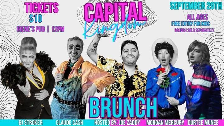 Capital Kingdom ALL AGES Drag\nBrunch September 2024 Edition