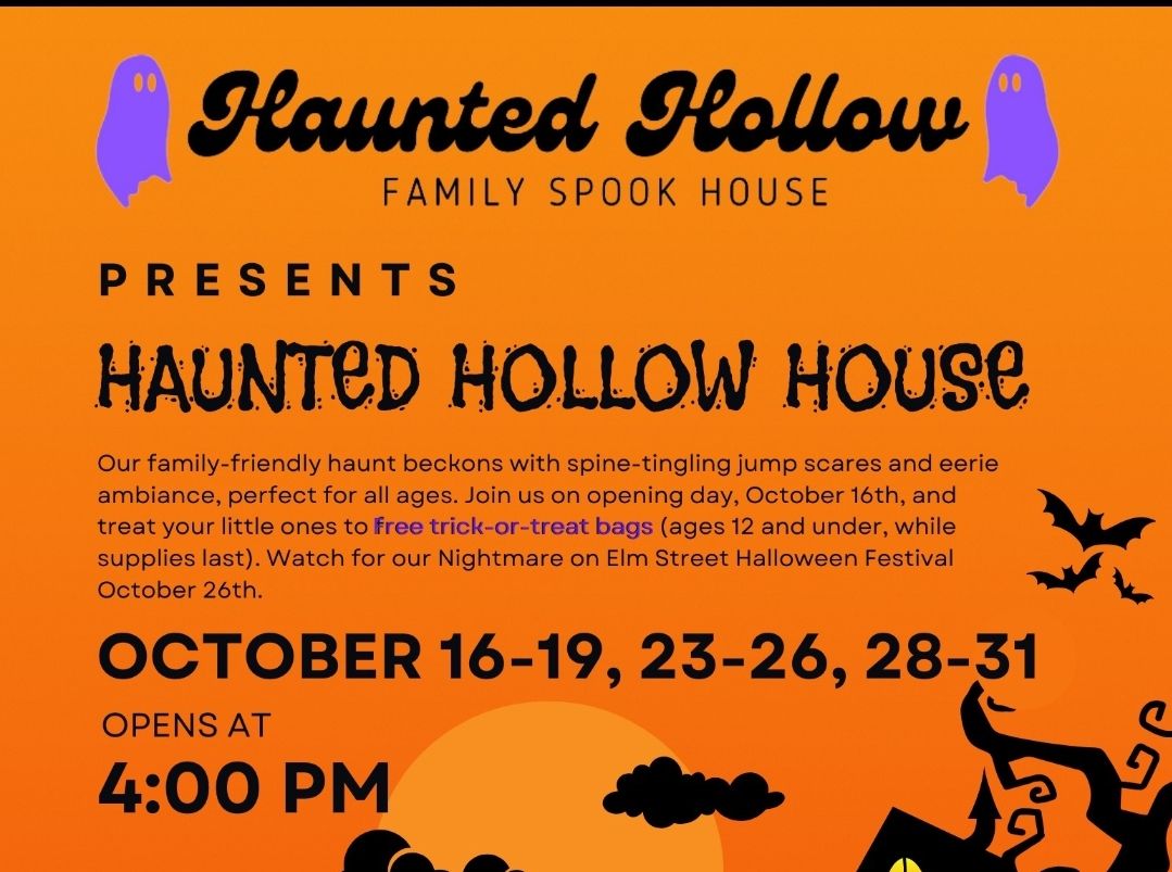 Haunted Hollow Family Spook Alley Open!