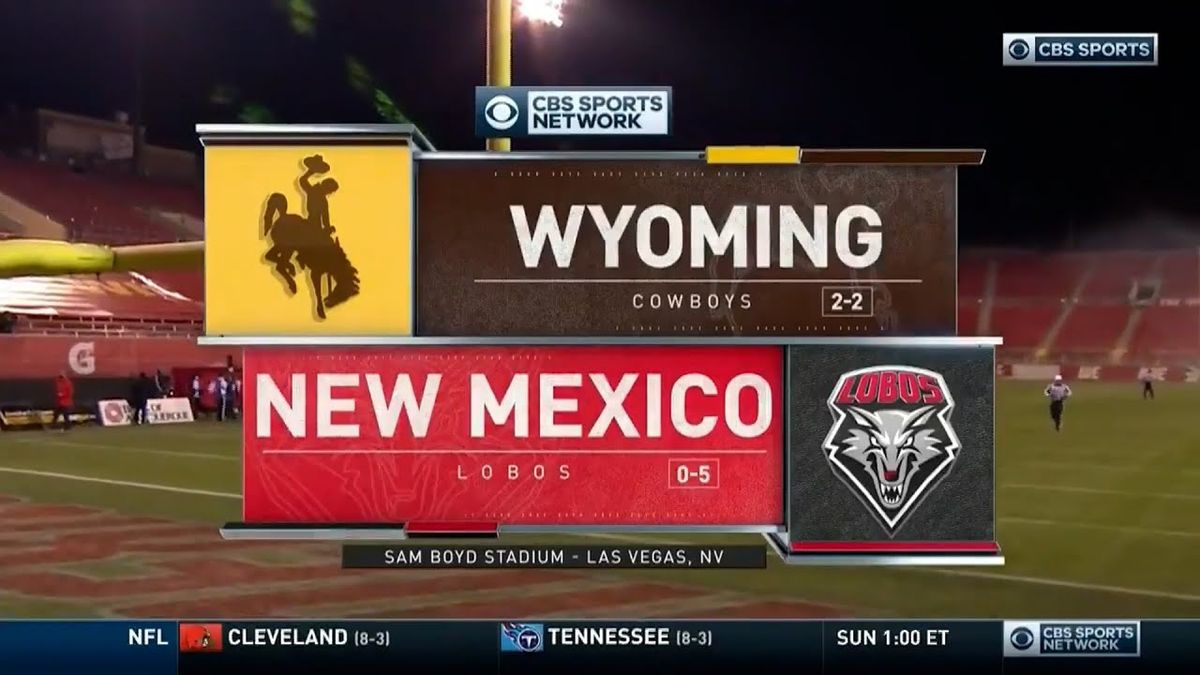 New Mexico Lobos vs. Wyoming Cowboys