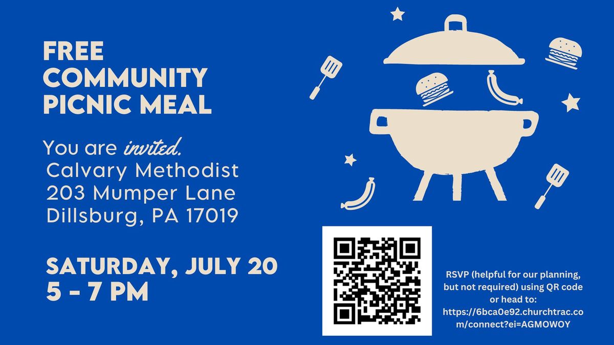 FREE COMMUNITY PICNIC MEAL