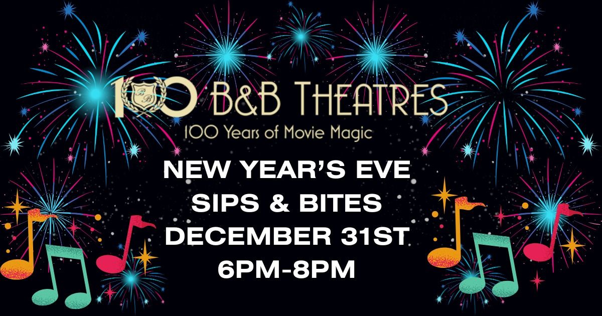 New Year's Eve Sips & Bites (6PM ET)