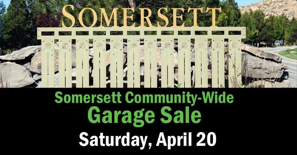 Somersett Community-Wide Garage Sale