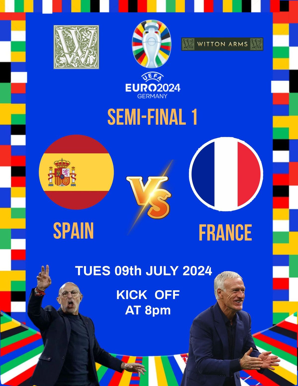 Semi Final Part 1: Spain v France